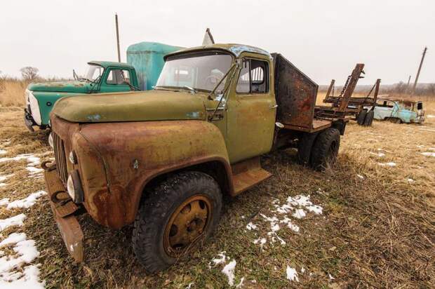 Музей автомобильной техники под открытым небом в Черноусово авто, музей, техника, Черноусово