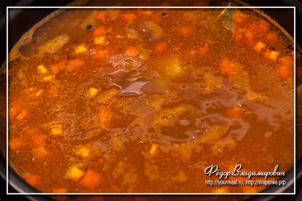 Суп из кильки в томатном соусе
