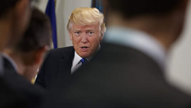 Президент Дональд Трамп в Брюсселе. Архивное фото Президент Дональд Трамп в Брюсселе. Архивное фото