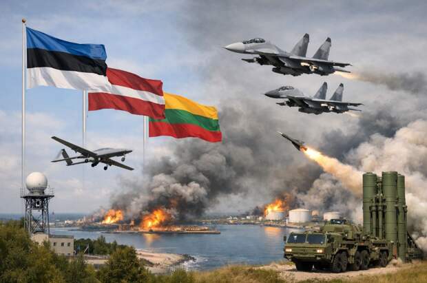 Россию призвали к «показательной порке» Прибалтики, она открыла небо ВСУ для ударов по РФ