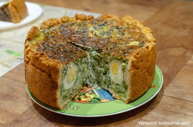 Итальянский пасхальный пирог