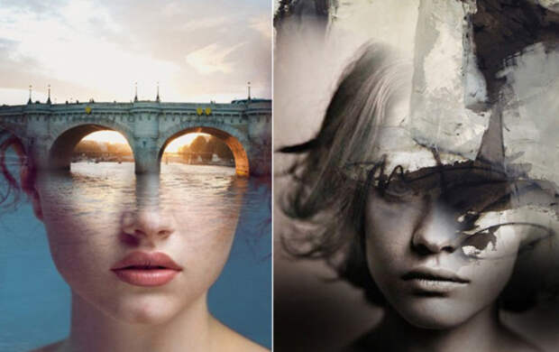 Слева направо: На закате дня и Отголоски прошлого. Автор: Antonio Mora.