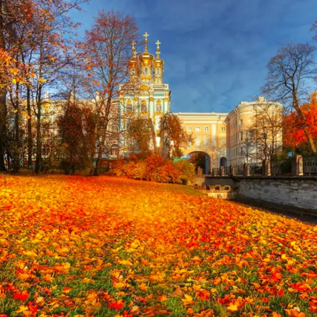 Красоты России. Осень Ленинградской области