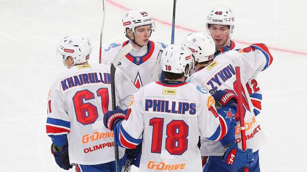 СКА повторил антирекорд клуба по числу поражений подряд в КХЛ