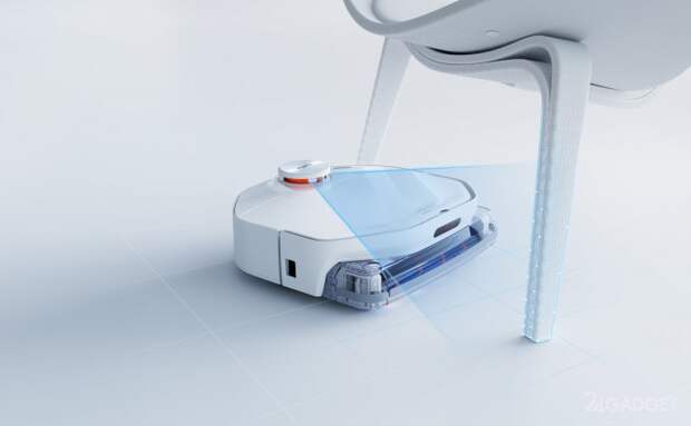Новый моющий робот-пылесос от Xiaomi с уникальной щеткой и двумя резервуарами для воды