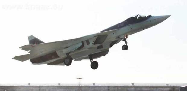 Т-50 взлетает