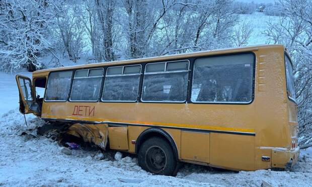 Уголовное дело о ДТП с участием школьного автобуса в Приморском округе направлено в суд
