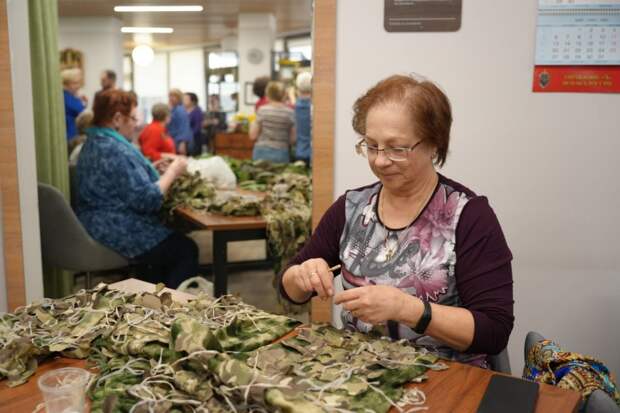 В Северном Тушине собирают гуманитарную помощь для бойцов СВО
