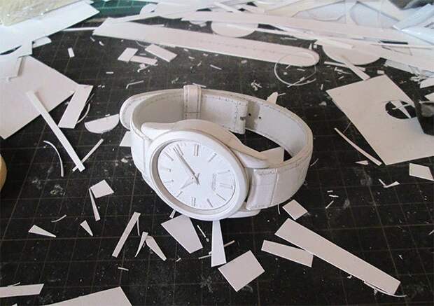 Идеальные копии наручных часов из бумаги бумага, копия, своими руками, часы, ювелирная работа искусство