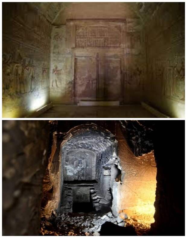 Саркофаг могилы древнеегипетского бога загробного мира – Осириса (Остров Агилкия, Египет).