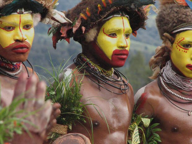 Хули. Проживают на территории Индонезии и Папуа — Новой Гвинеи. Численность не превышает 150 тыс. человек. (Drew Douglas)
