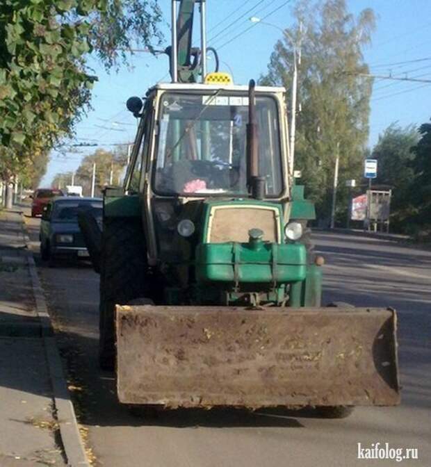 Прикольное такси (50 фото)