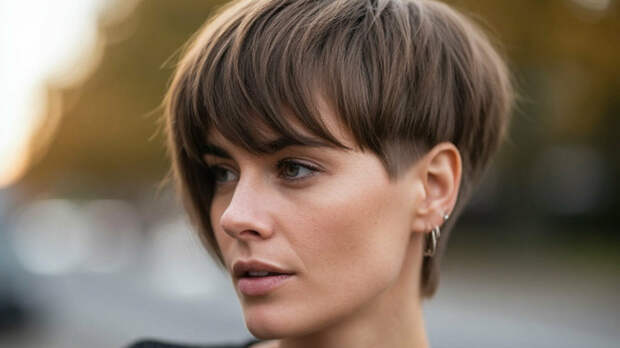 Женщина с короткой стрижкой / Изображение сгенерировано shedevrum.ai / amic.ru