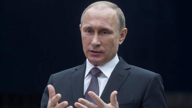 Президент России Владимир Путин. Архивное фото