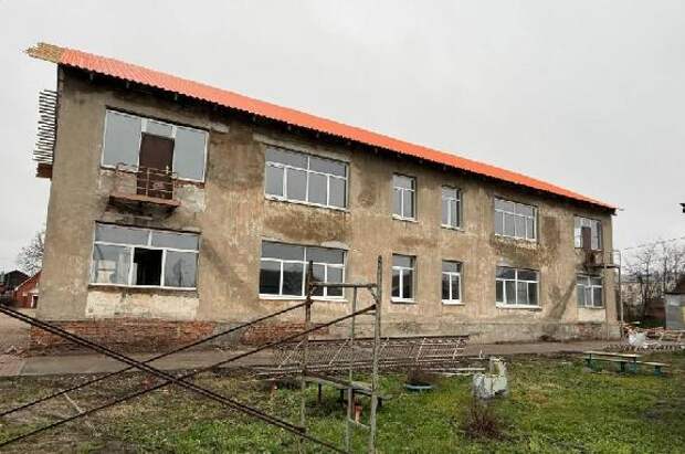 В Рассказово продолжается капремонт детского сада "Солнышко"