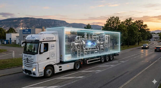 Антиматерию впервые перевезли в грузовике: зачем ЦЕРН катает античастицы