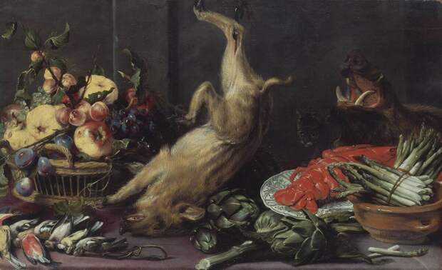 https://commons.m.wikimedia.org/wiki/File:Frans_Snyders_-_Stillleben_mit_Frischling_-_2113_-_Bavarian_State_Painting_Collections.jpg