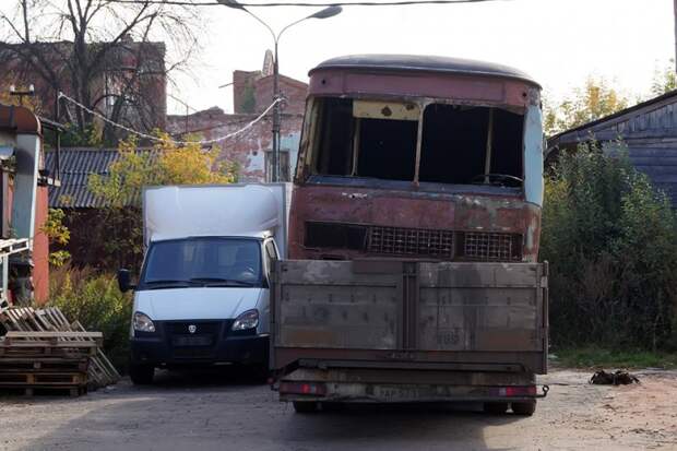 История одного автобуса - КАвЗ 3100 "Сибирь" КАвЗ, автобус, реставрация