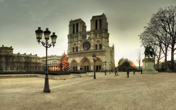 Wallpaper de Notre Dame en París
