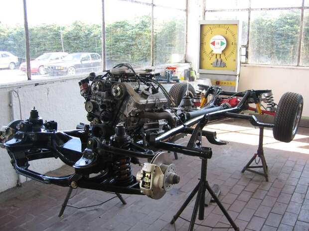 Hot Rod на базе раритетного Mercedes 170S (11 фото)