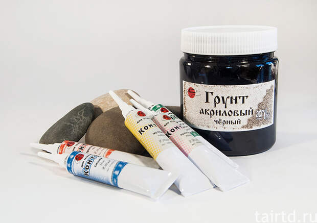 Точечная роспись по камням