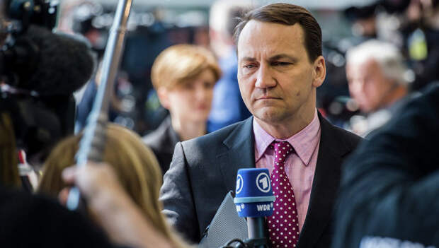 Бывший министр иностранных дел Польши Радослав Сикорский. Архивное фото Бывший министр иностранных дел Польши Радослав Сикорский. Архивное фото