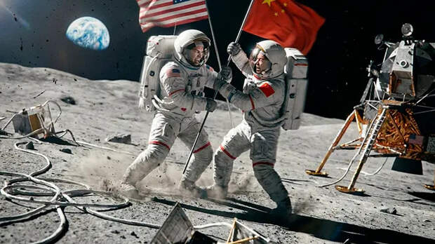 Китай получил удар с Луны: Битва за космические ресурсы началась. России пора одуматься