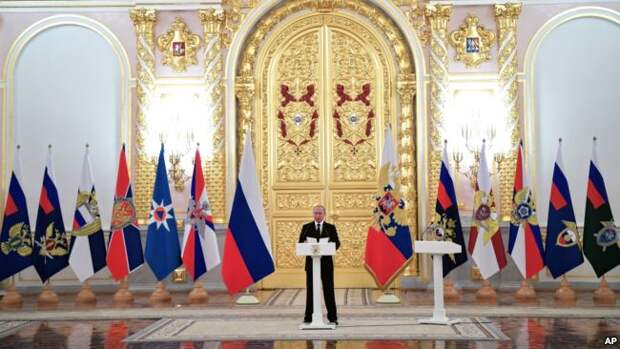 Президент России Владимир Путин. Москва, Кремль. 25 октября 2018 г.