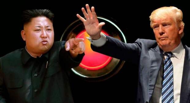 президент США Дональд Трамп и лидер КНДР Ким Чен Ын