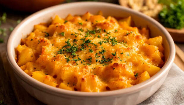 Сливки, сыр и чеснок: этот картофель в духовке затмит любое праздничное блюдо