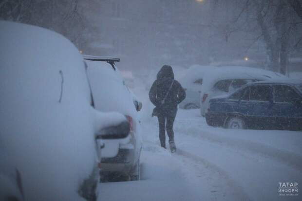 Татарстанда бүген кар, буран һәм бозлавык фаразлана