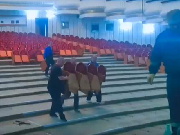 Видео: В смоленском драмтеатре начался ремонт большого зрительного зала