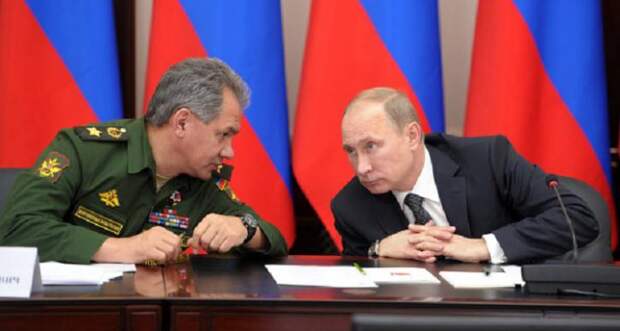 Путин и шойгу
