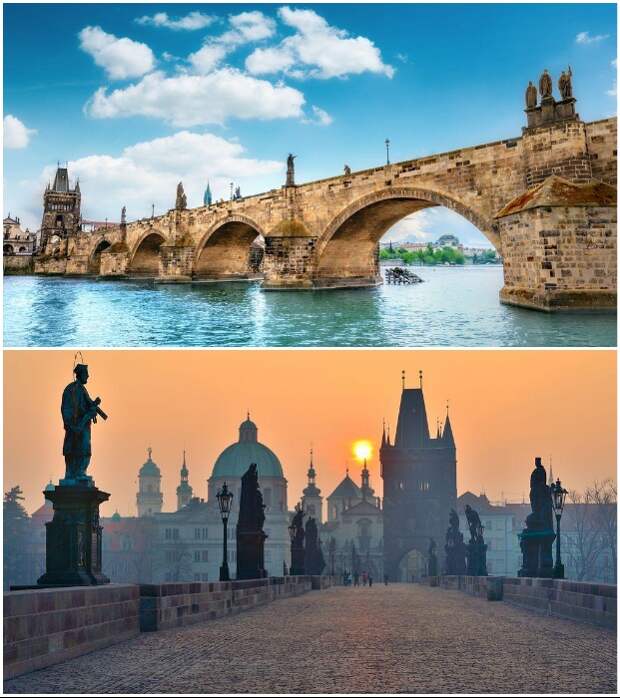 Карлов мост – главная достопримечательность Праги.