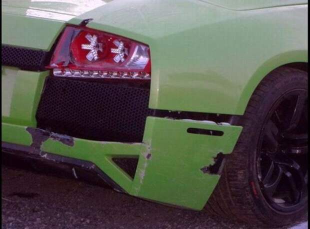 Пять часов жизни Lamborghini (10 фото)