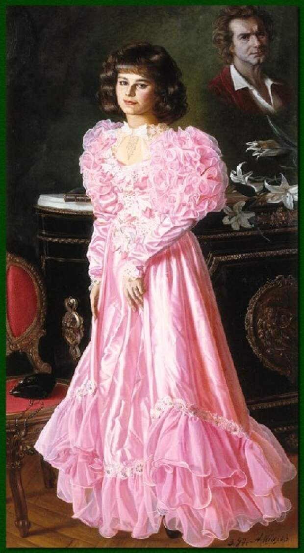 Маша Шилова. (1997) Автор: Александр Шилов. Маша Шилова. (1997) Автор: Александр Шилов.
