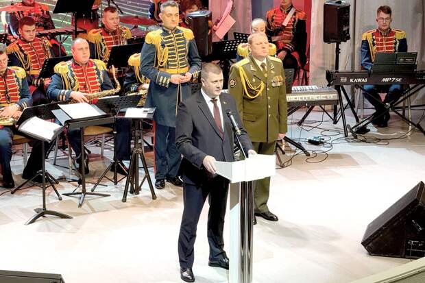 В Посольстве Беларуси прошел прием по случаю Дня защитников Отечества