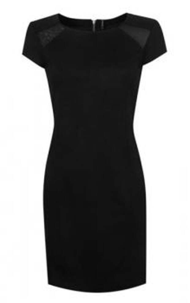 Классическое черное платье шанель
