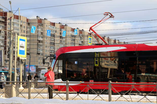 Росгвардейцы в Петербурге с начала года почти 40 раз выезжали из-за проблемных пассажиров в трамваях и троллейбусах