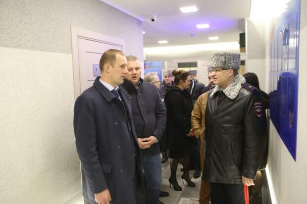 Визит в участок. Фото предоставлено префектурой