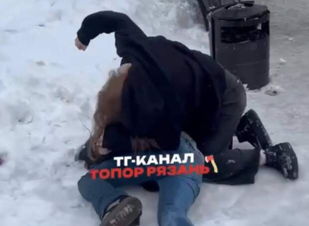 Девушки-подростки «по приколу» устроили драку у ТРЦ «Премьер» в Рязани