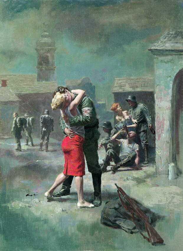 Король книжных обложек: картины James Avati Король книжных обложек: картины James Avati