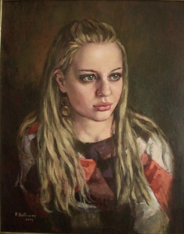 Художница из Великобритании. Annemarie Holloway