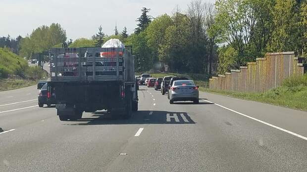 This Trucks Shadow Says 