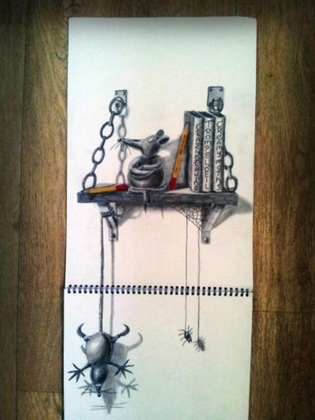Мастерские 3D-рисунки от Рамона Брюина