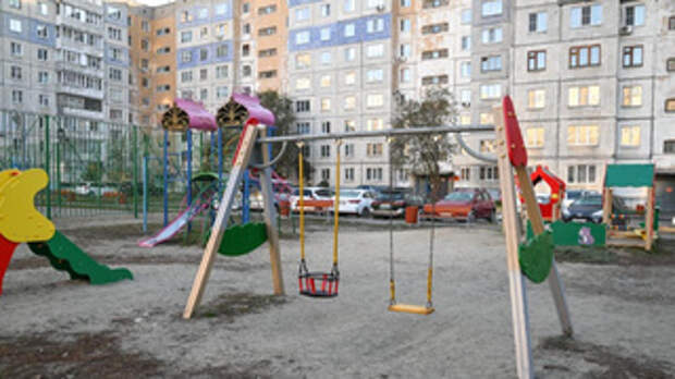 Детская площадка в Барнауле / Фото: barnaul.org