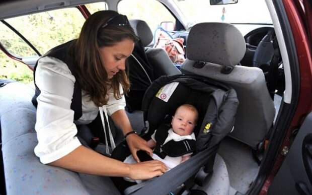 Как установить детское кресло