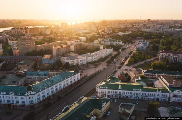 Фото Омска с высоты