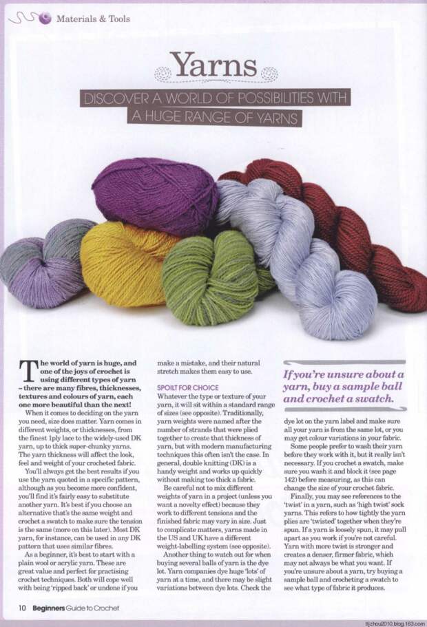 Beginners Guide to Crochet 2014 (钩) (1) - 紫苏 - 紫苏的博客