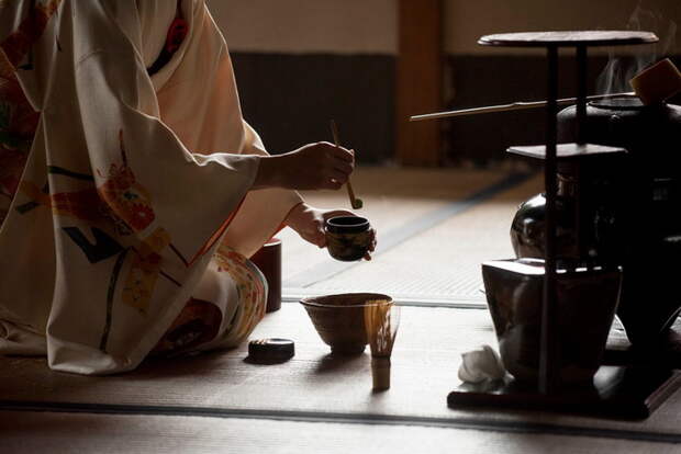 Смысл проведения чайной церемонии - в медитации